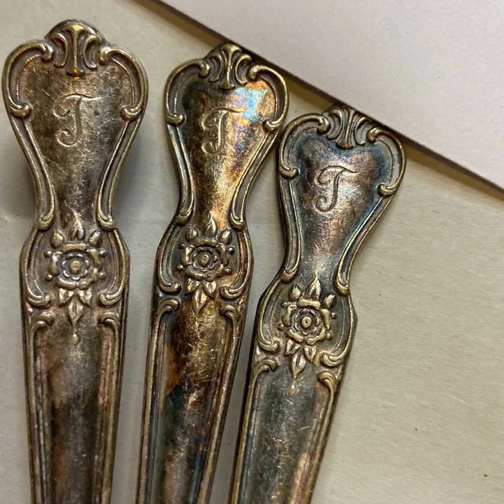 Pairpoint & rogers spoons 11 total